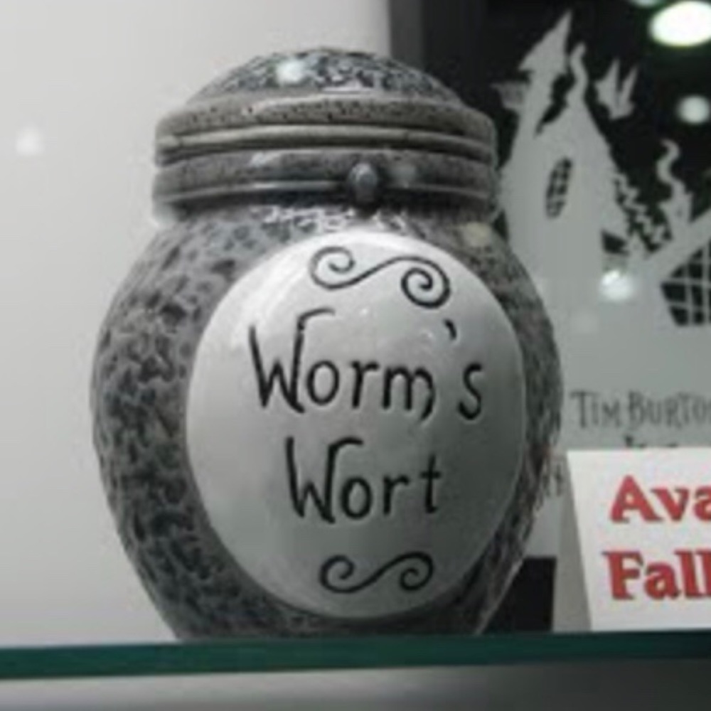 Nightmare Before Christmas Sally’s Worms Wort Jar